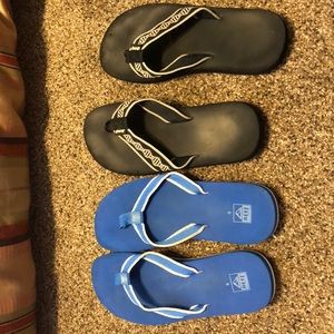 Reef Sandals (2 pair)